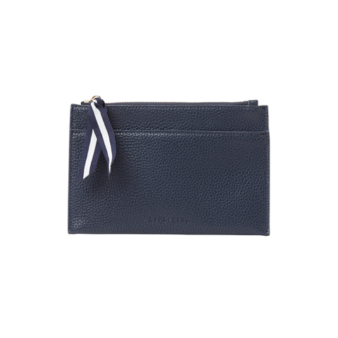 New York Coin Purse - French Navy