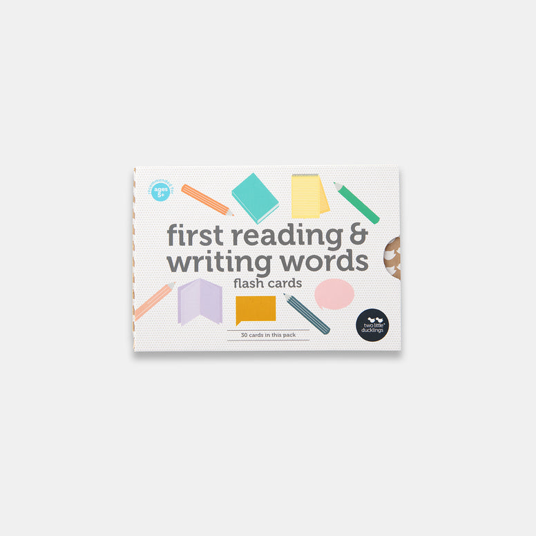 FIRST READING & WRITING WORD FLASH CARDS