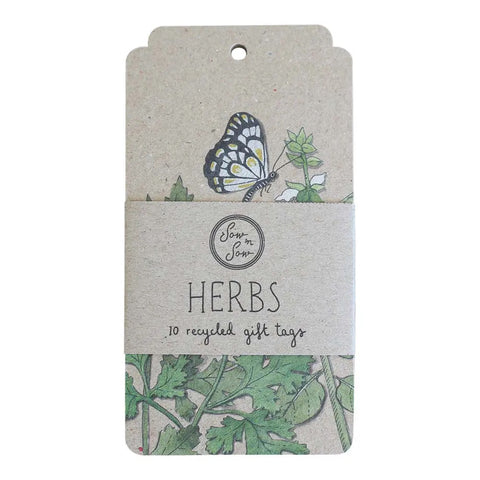 Sow 'n Sow Herbs Gift Tag – 10 Pack