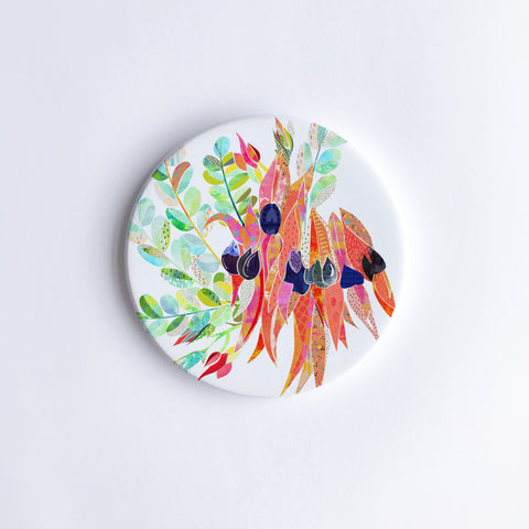 Desert Pea Ceramic Coaster