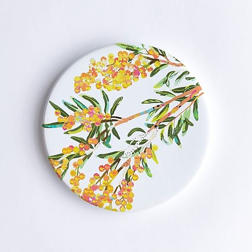 Acacia Ceramic Coaster