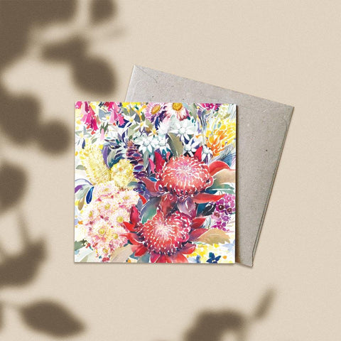 'A Year in Bloom' Greeting Card