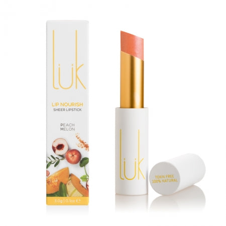 Lip Nourish Peach Melon Natural Lipstick