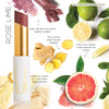 Lip Nourish Rose Lime Natural Lipstick