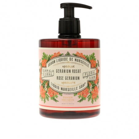 PANIER DES SENS LIQUID MARSEILLE SOAP - Rose Geranium